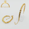 دستبند زنانه طرح طلا برند ZJ کد ۱۳۰20