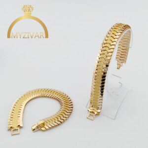 دستبند زنانه طرح طلا برند ZJ کد ۱۳۰۱8