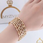 النگوی طلاروس تراشدار طرح طلا کد ۱۰23