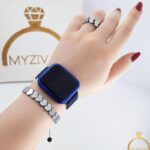 ساعت دیجیتالی آبی