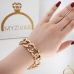 دستبند زنانه طرح طلا مارک ژوپینگ کد 13053