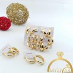 گوشواره رنگ ثابت و ضدحساسیت مارک ژوپینگ کد 8077