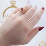 انگشتر فانتزی دخترانه کد 2066