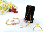 ست کامل بچگانه طرح طلا کد 12037