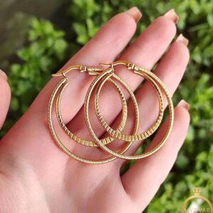 گوشواره طرح طلا