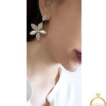 گوشواره نگین دار