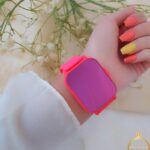 ساعت لمسی بند ژله ای