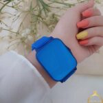ساعت لمسی بند ژله ای