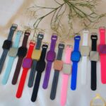 ساعت لمسی بند ژله ای