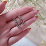 گوشواره نگین دار