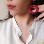 گوشواره رنگی