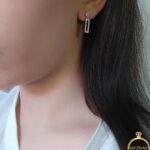 گوشواره نگین دار