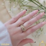 انگشتر طرح طلا