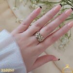 انگشتر طرح طلا