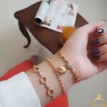 دستبند نگین دار